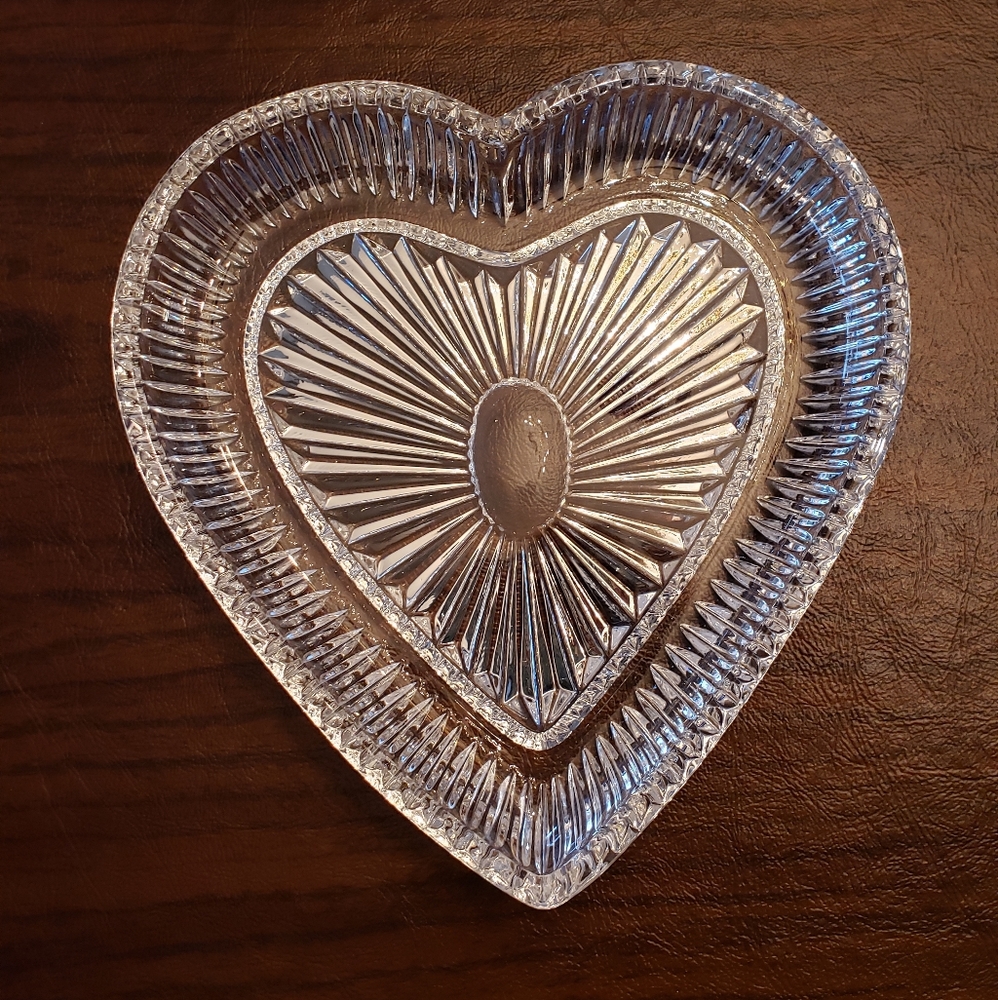 Crystal Heart Dish